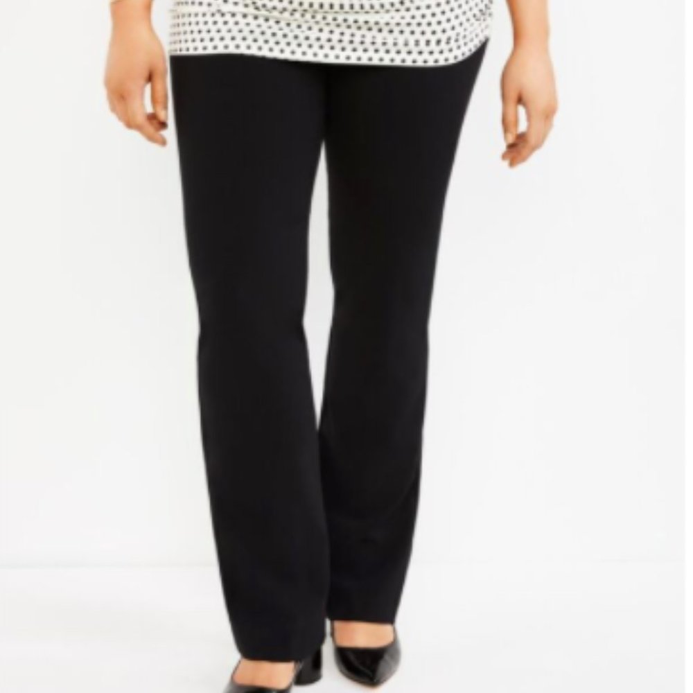 Maternity Straight Leg Work Pants - Black